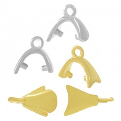 Anello a Pinza in Ottone 8x6 mm