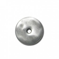 Μεταλλική Ζάμακ Χυτή Χάντρα Δίσκος 22mm (Ø2.8mm)
