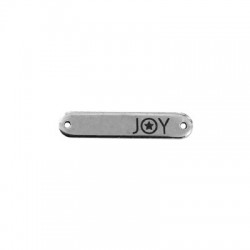 Connettore in Metallo Ottone "JOY" 25x5mm (Ø1.2mm)