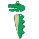 Plexi Acrylic Pendant Crocodile 40x20mm (2pcs/Set)