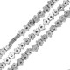 Distanziatore di Ematite Fiorellino 4mm (~40cm/filo)