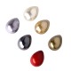 Πέρλα Συνθετική Σταγόνα Μισή Τρύπα 13x18mm Ø1.3mm