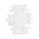 Πλέξι Ακρυλικό Επιτραπέζιο Γούρι Χιονονιφάδα 100mm