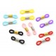 Portaocchiali in Silicone con Spirale Metallica 16X8 mm