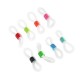 Porte-lunettes en silicone avec spirale métallique 21x7mm