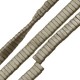 Passant Perle en Hématite 6x2mm (~200pcs/fil)
