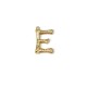 Brass Pendant Letter "E" 16x21mm