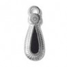 999° Silver Antique Plated/Black