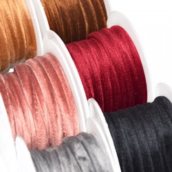 Velvet Cord 7mm (5mtrs/spool)