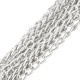 Aluminium Diamond Cut Chain 14x8.5mm/2.3mm