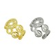 Bague ajustable en Métal/Laiton 21mm