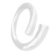 Brass Finger Hammered Ring 25mm