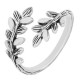 Bague en Laiton Branche D'Olivier 20 mm