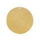 Pendentif rond en Laiton 35 mm