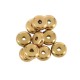 Perles Rondelles 8mm/3mm (Ø1.8mm) en Acier Inoxydable