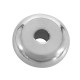 Perles Rondelles 8mm/3mm (Ø1.8mm) en Acier Inoxydable