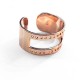 Anillo de Metal Latón Ajustable 20x10mm (Ideal para Abalorios de Miyuki)