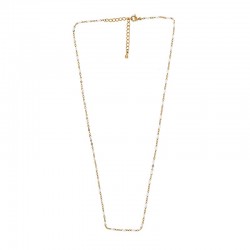 Stainless Steel 304 Necklace Chain w/ Enamel & Clasp 42cm