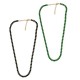 Stainless Steel 304 Necklace with Strass 5mm 38cm