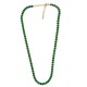 Stainless Steel 304 Necklace with Strass 5mm 38cm