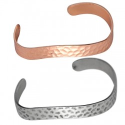 Bracelet Ajustable en Métal/Laiton 63x8mm