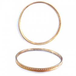 Cercle en Laiton avec Trous 46 mm
