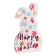 Πλέξι Ακρυλικό Επιτραπέζιο Λαγουδάκι "Happy Easter" 58x98mm