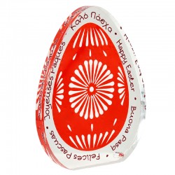 Πλέξι Ακρυλικό Επιτραπέζιο Αυγό "Καλό Πάσχα" 87x110mm