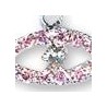 Silver / Crystal / Pink