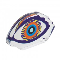 Plexi Acrylic Deco Evil Eye 70x43mm