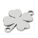 Conector de Acero Inoxidable 304 Trebol con 4 Hojas 13x17mm