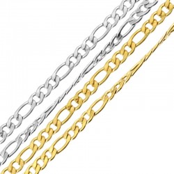 Chaîne maille 3.4x3mm/0.8mm en Acier Inoxydable 304