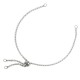 Stainless Steel 304 Chain Bracelet w/Smart Bead (~10cm)7mm
