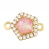 Gold/ Transparent/ Pink