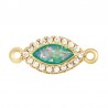 Oro/ Trasparente/ Turchese