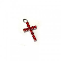 Croix en Strass 11 x 19 mm