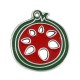 Zamak Lucky Pendant Pomegranate w/ Enamel 30x33mm