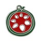 Zamak Lucky Pendant Pomegranate w/ Enamel 30x33mm