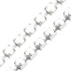 Chaîne à Maillons en Acier 10 mm avec Pierres Acryliques