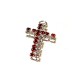 Rhinestone Cross 15.5x27.5mm