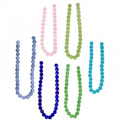Glass Bead Round Faceted 12mm (Ø2mm)