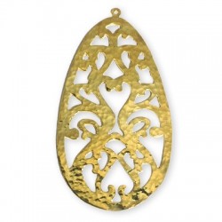 Brass Cast Oval 46x82mm