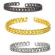 Chaîne pour Bracelet en Laiton 63 mm/7 mm