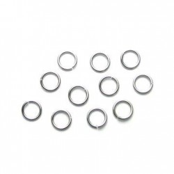 Brass Jump Ring 9-6.5mm/1.2mm