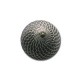 Perlina con Rettina in Argentone CCB 20mm