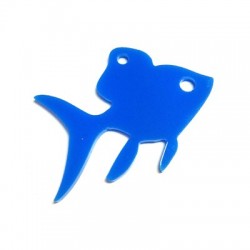 Colgante de Metacrilato Pez 50x35mm (grosor 3mm)