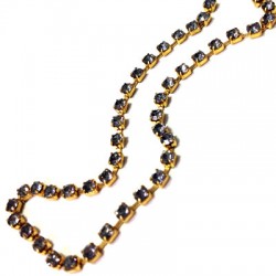 Chain with Strass 3.0mm