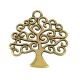Μεταλλικό Ζάμακ Χυτό Μοτίφ Δέντρο της Ζωής 25mm