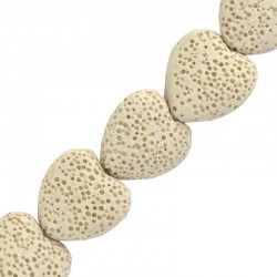 Perle Sandlava en Forme de cœur 20 mm (20 Pièces)