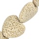 Perle Sandlava en Forme de cœur 20 mm (20 Pièces)